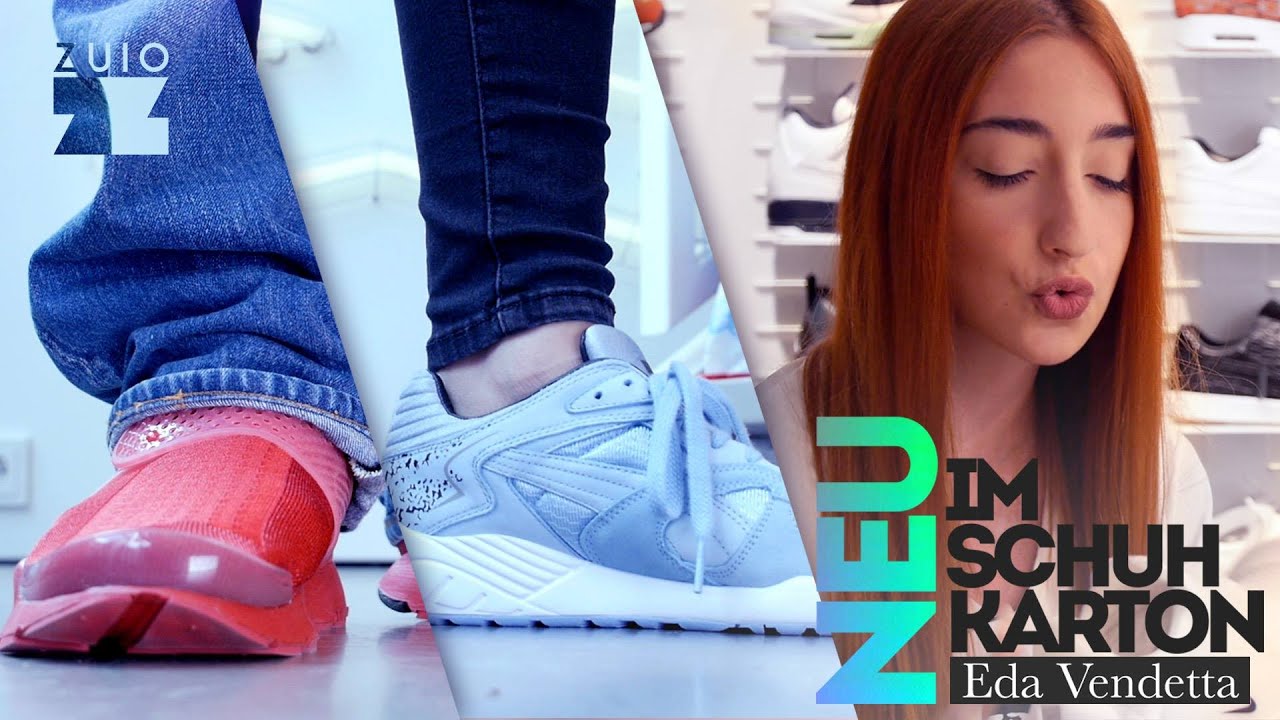 Turnschuh.tFRAU mit dem Yeezy Boost 350 und Eda Vendetta