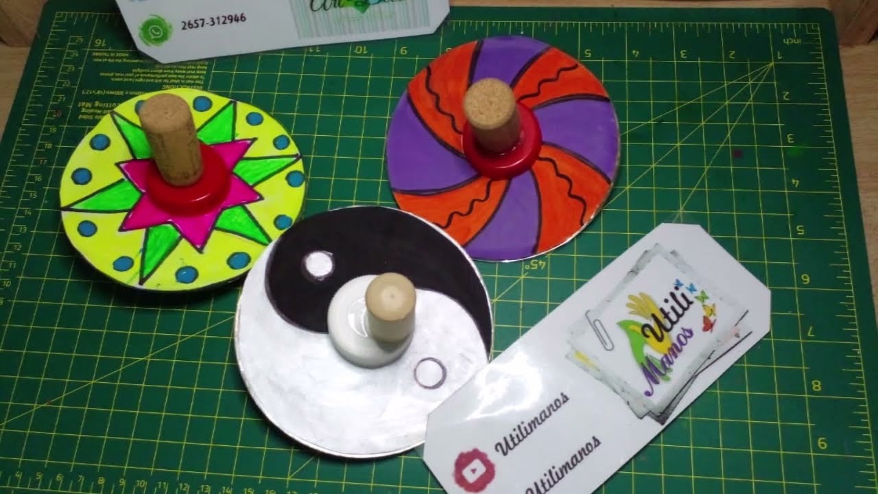 Trompo  hecho con CD