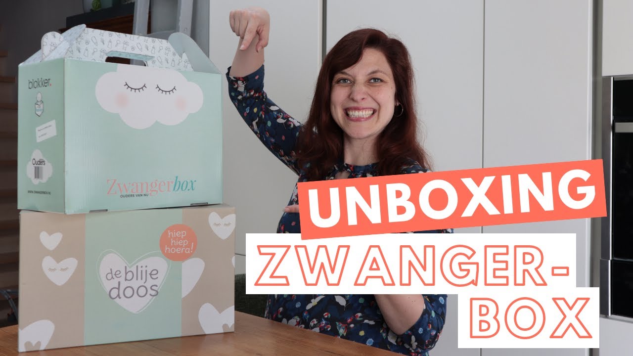 UNBOXING Zwangerbox + de blije doos 2019: GRATIS babyspullen uitpakken
