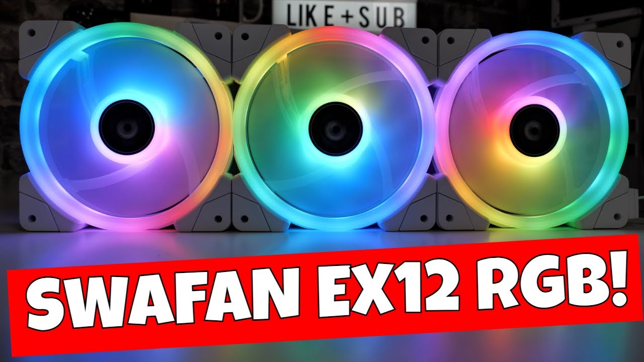 ЛУЧШИЕ ВЕНТИЛЯТОРЫ ДЛЯ ПК Thermaltake Swafan EX12 RGB Magnetic Silence