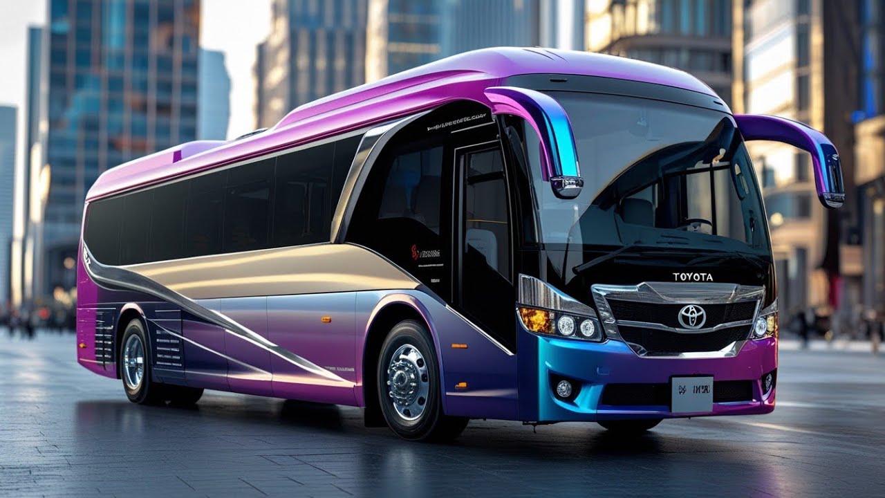 2026 Toyota Expensive Modern Luxury Bus Officially Unveiled First Look