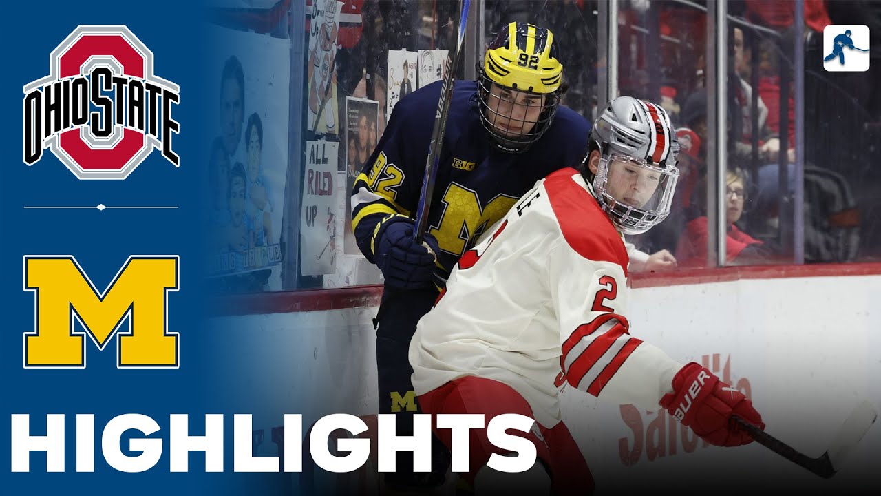 Ohio State vs Michigan | NCAA College Hockey | Highlights - January 31, 2026