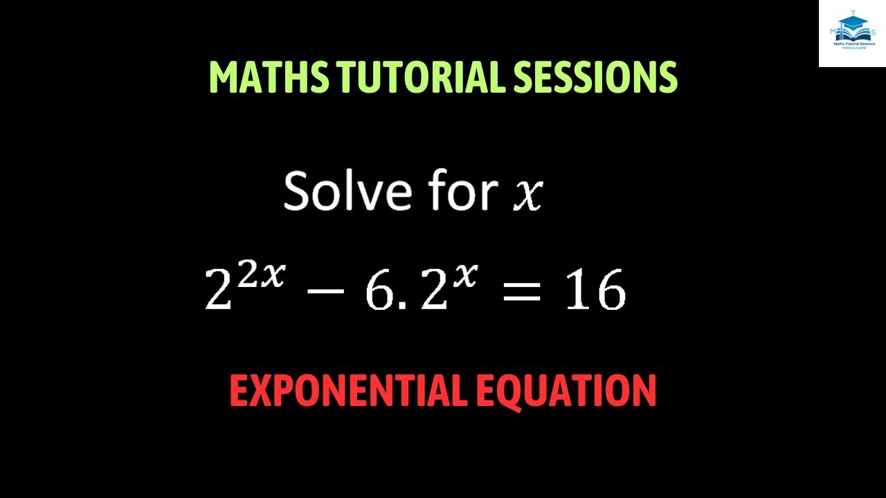 Exponential Equation | Grade 11