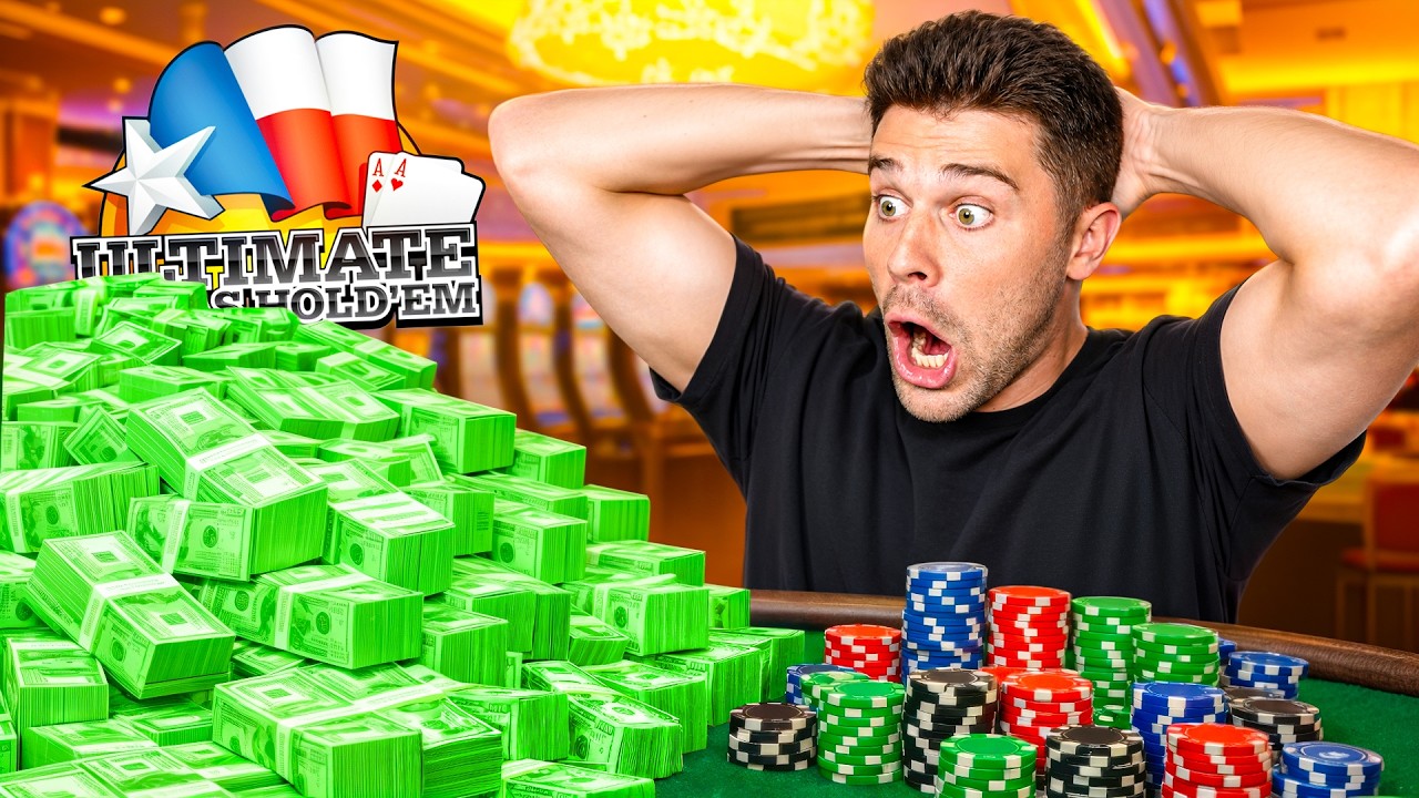 Я СДЕЛАЛ ОГРОМНУЮ СТАВКУ НА TRIPS&hellip; (Ultimate Texas Holdem)