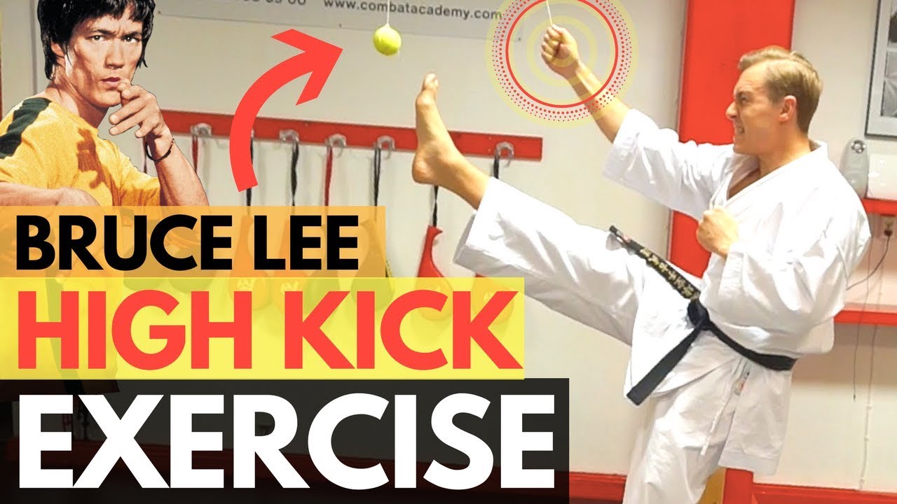 HOW TO KICK HIGH | Bruce Lee Kicking Exercise &mdash; Jesse Enkamp