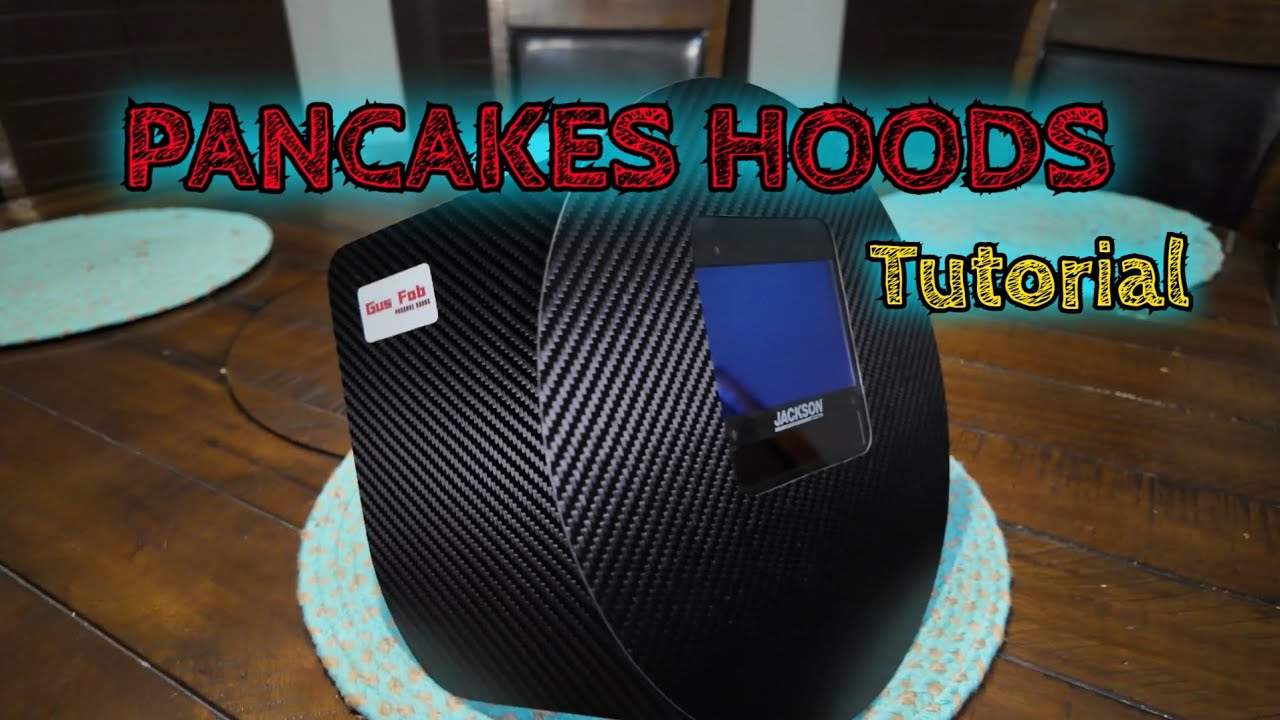 WELDING PANCAKE HOODS with BIG LENS Tutorial #welding #rigwelder #stickwelding #pipelinewelding