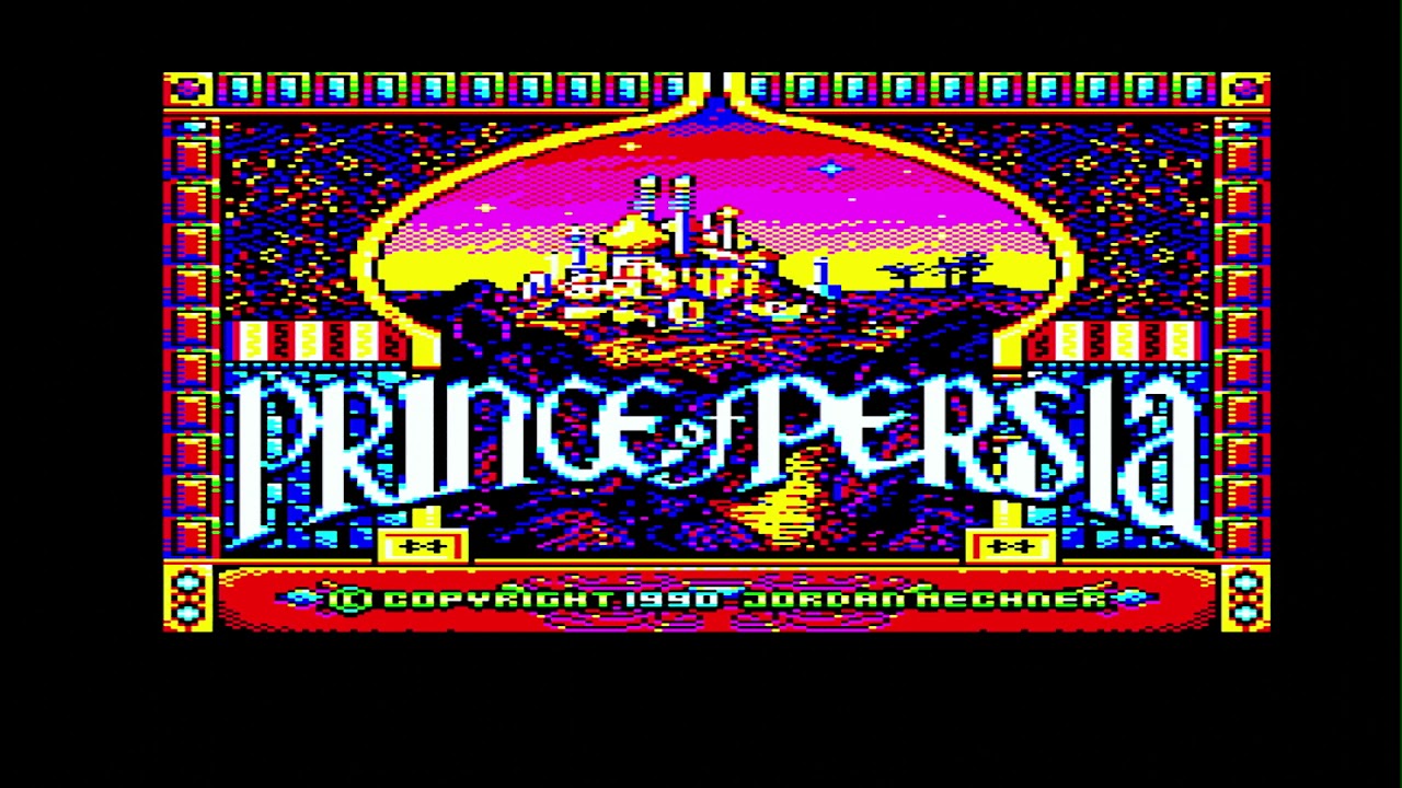 Prince of Persia - BBC Master port - Level 1 playthrough