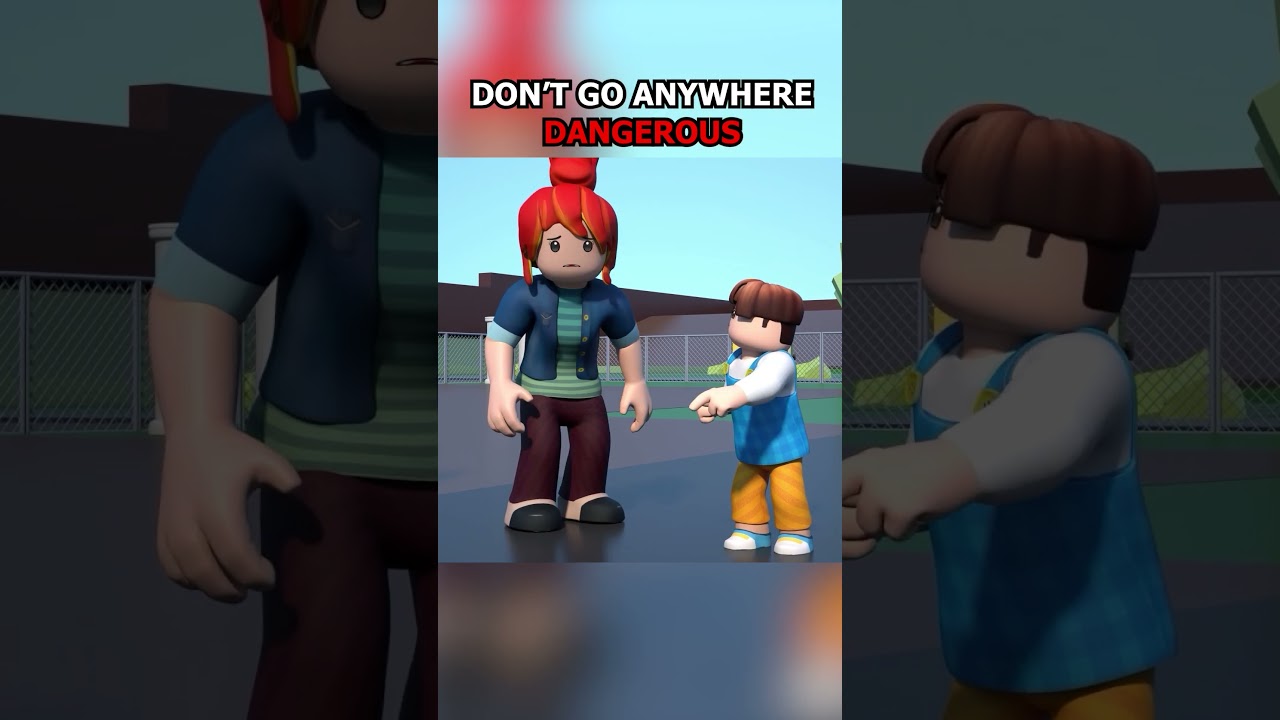 Don't go anywhere dangerous #roblox #animation