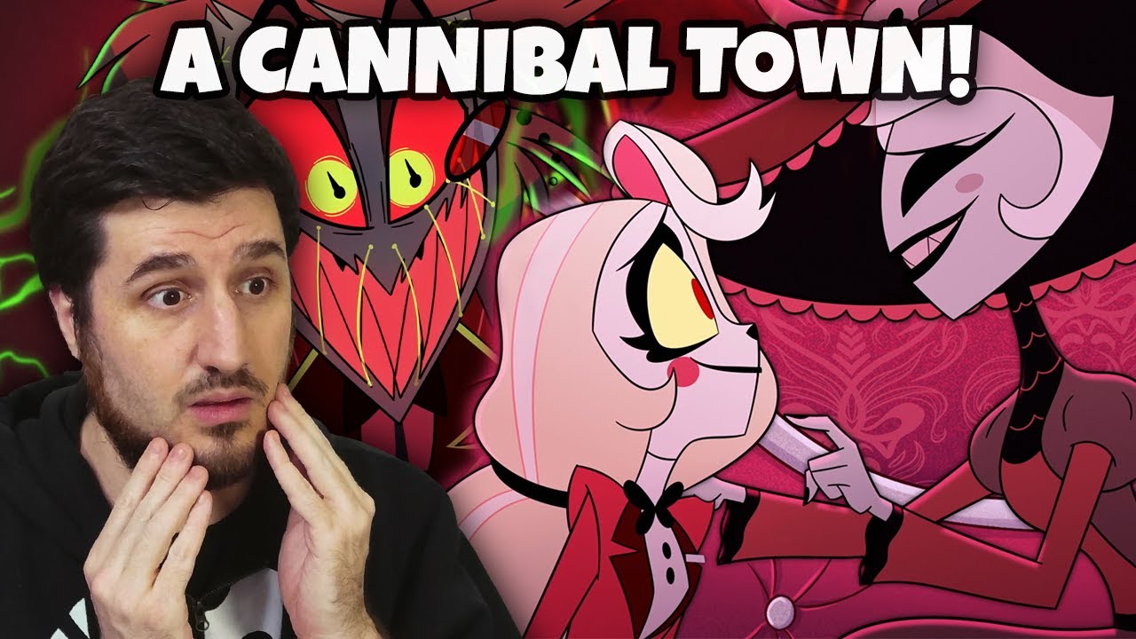 TUTTI A CANNIBAL TOWN! - Hazbin Hotel 1X7 REACTION | Otakuman