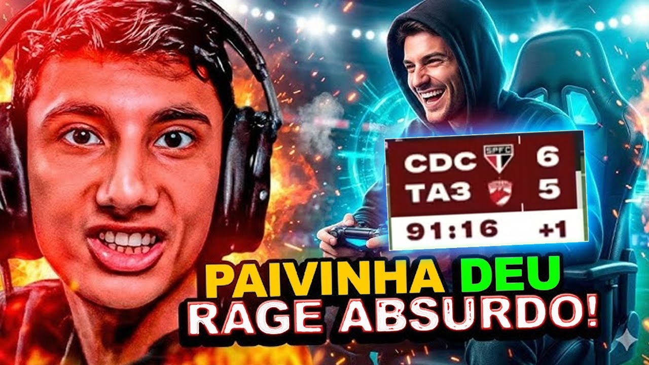 PAIVINHA QUASE SURTOU NESSA PARTIDA DA WL!! PERDEU O 15/0 || EA FC 26!