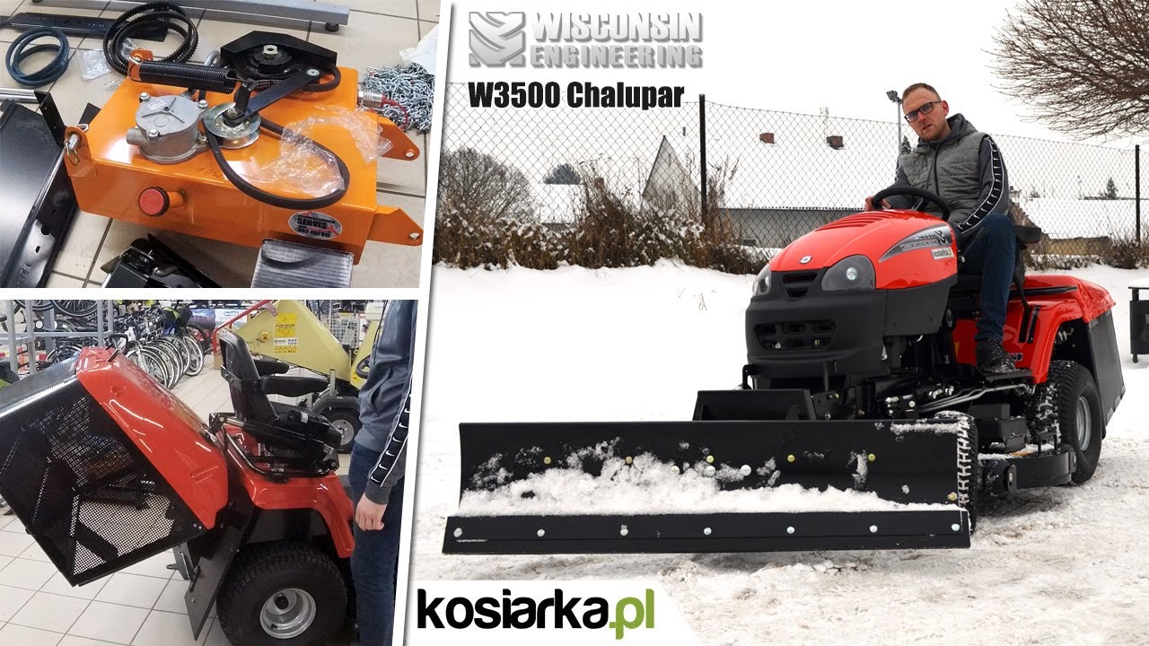 Traktor Ogrodowy Komunalny WISCONSIN W3174 Chalupar