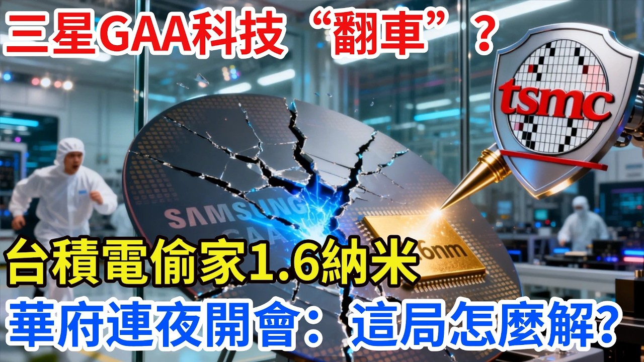 絕殺1.6納米！ 台積電A16工藝提前量產，三星GAA科技淪為試驗品，華府緊急召開電晶體閉門峰會？【匠行強國】#工程#科技#中國基建#科普#高鐵#芯片 #全球趨勢新聞#科技#熱門