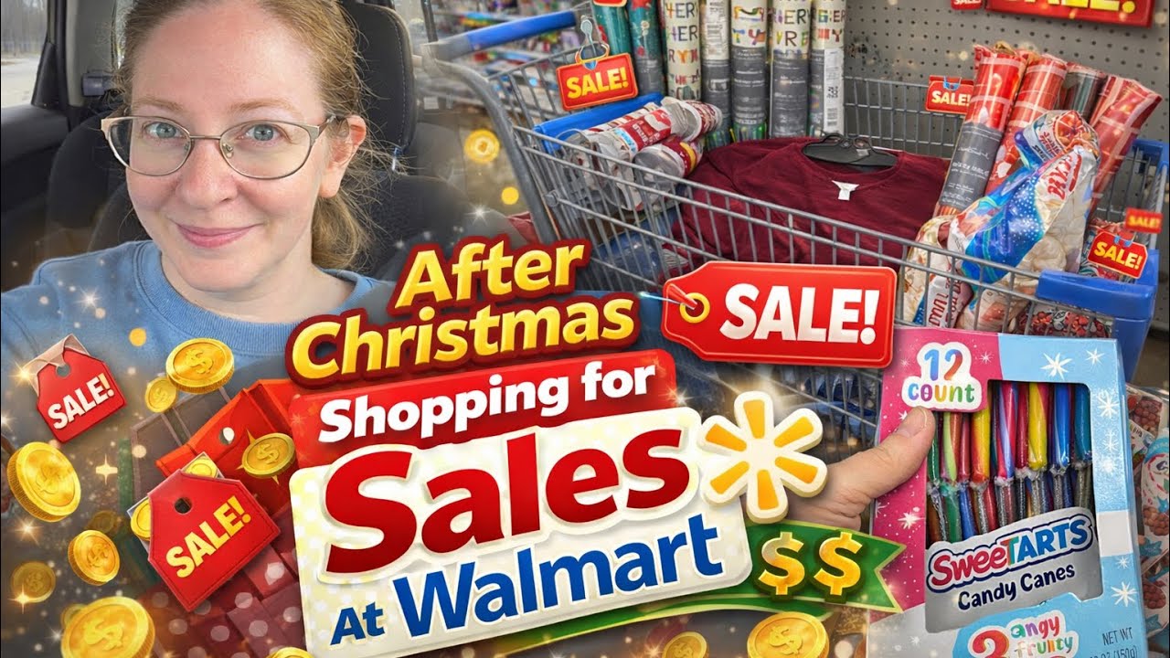После рождественских покупок в Walmart! Покупайте вместе со мной и пообщайтесь!