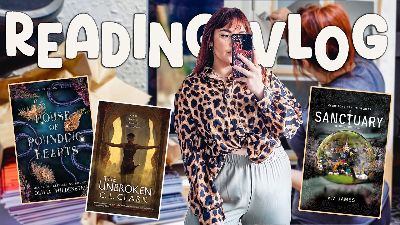 WEEKLY READING VLOG 📖  Home Improvement, Soup & Illumicrate Books