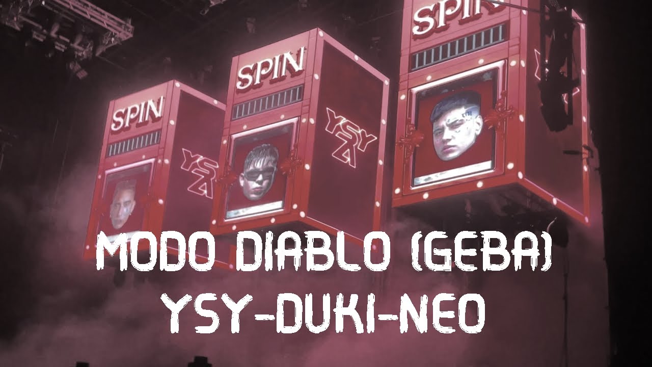 YSY DUKI NEO Modo Diablo Estadio Geba En Vivo 7/12