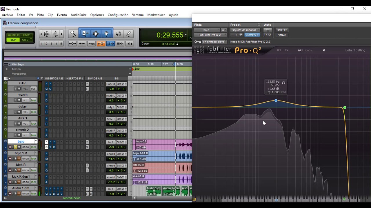 Tutorial de mezcla en Pro tools 12 By @Danieldagh