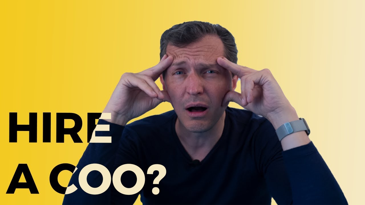 Reasons to Hire a COO | Tips from a COO