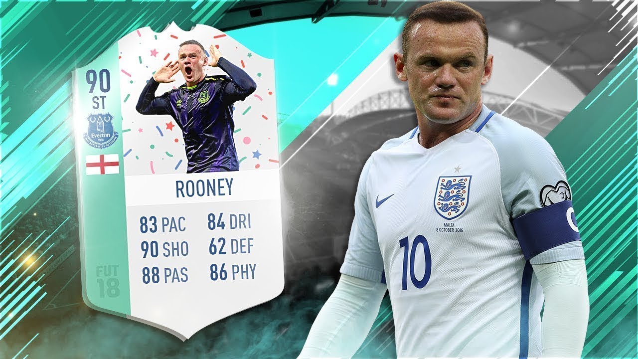 Rooney FUT BIRTHDAY 90 I FIFA 18 Player Review ESPA&Ntilde;OL