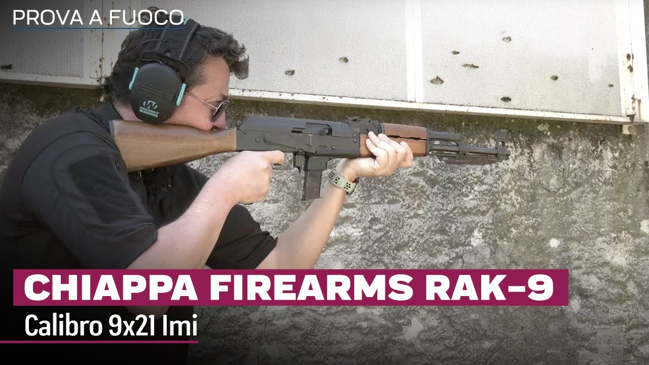 Chiappa Firearms Rak-9 cal. 9x21 Imi - Recensione completa e prova a fuoco | Armi Magazine