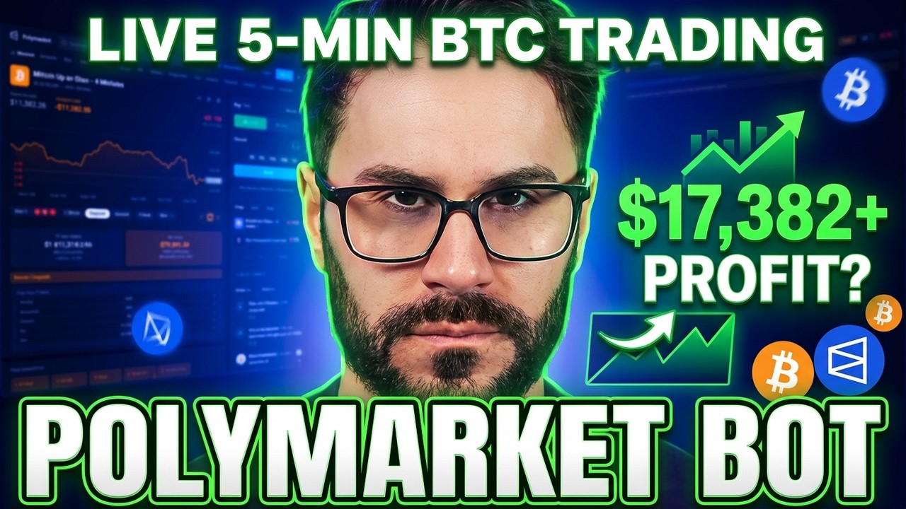 AI Polymarket Prediction BOT | Live Trading | 5 Minute Bitcoin Prediction Bot Explained in Detail!