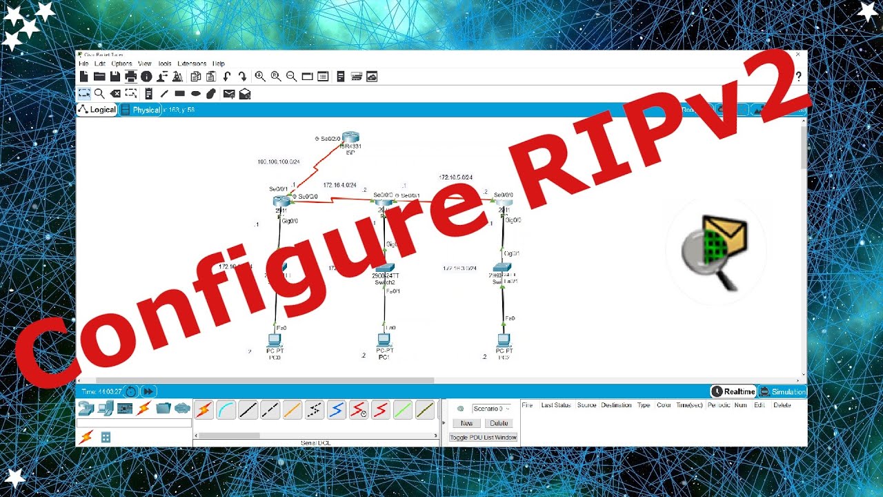 How to Configure RIPv2 in Packet Tracer