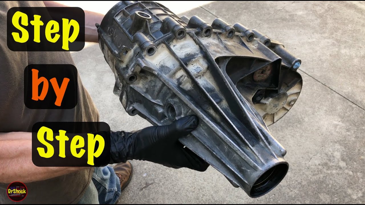 1998 - 2000 GM OBS K Truck w/4L80E Autotrack I (NP246) Transfer Case Removal Process (Chevy & GMC)