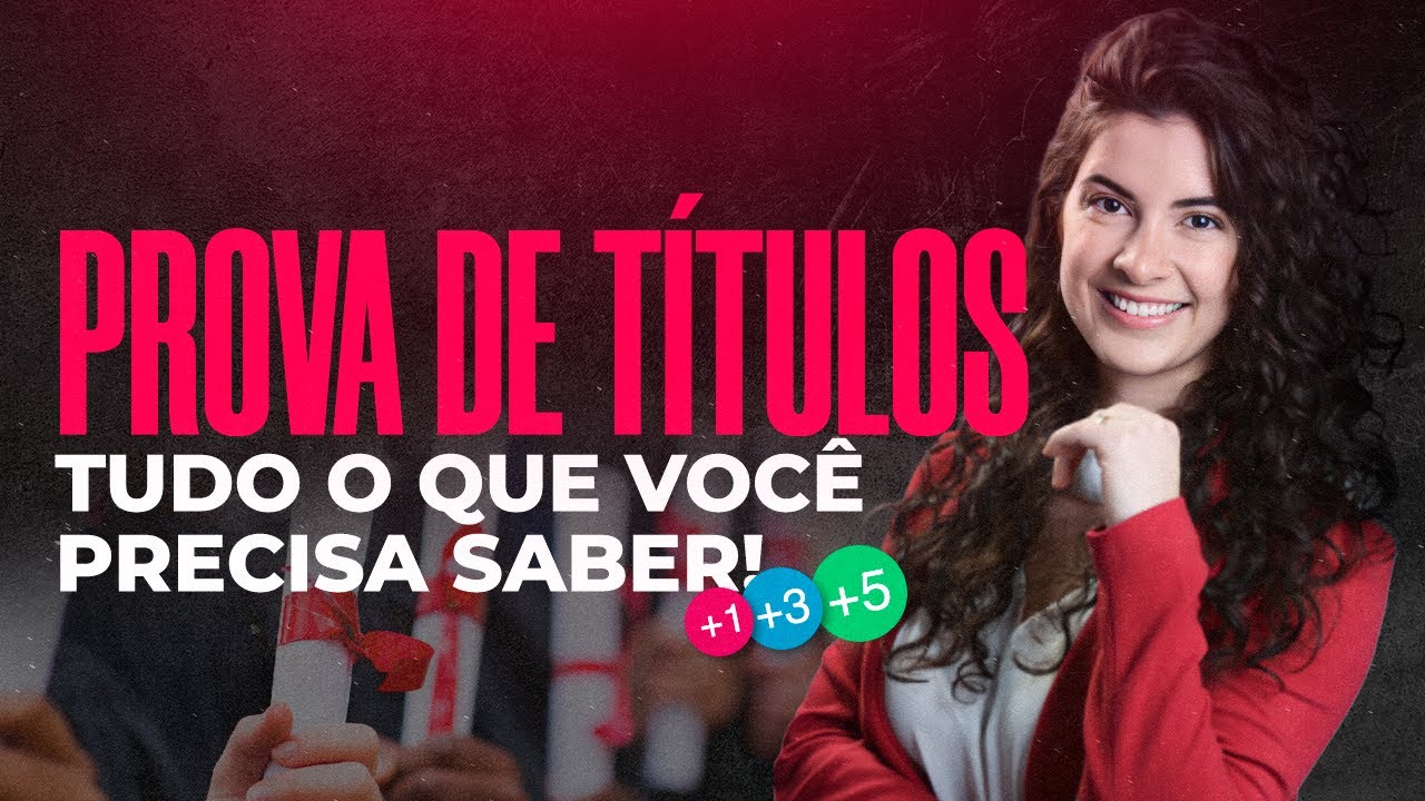 O QUE &Eacute; E COMO FUNCIONA A PROVA DE T&Iacute;TULOS PARA CONCURSOS | Laura Amorim