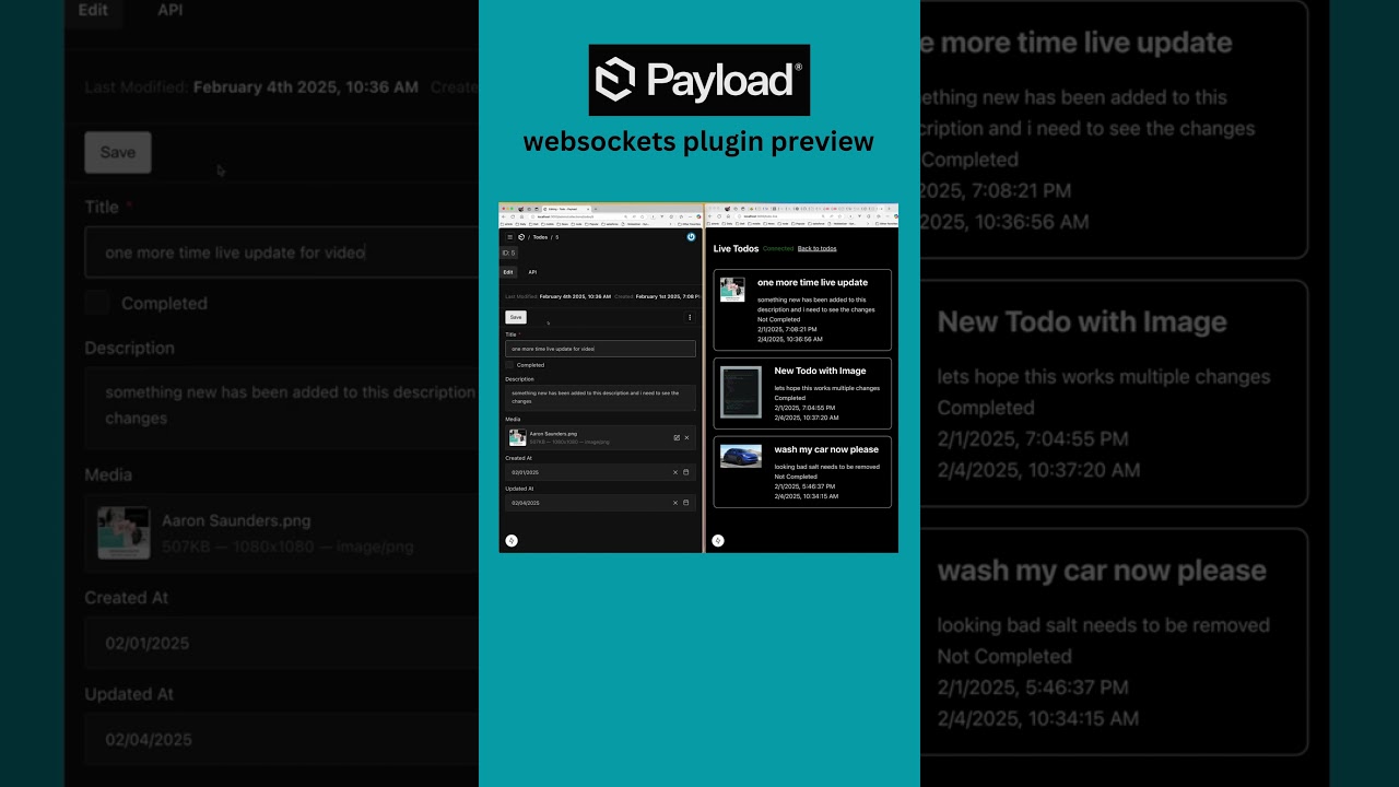🚀 Real-Time Magic: WebSockets in Payload CMS!