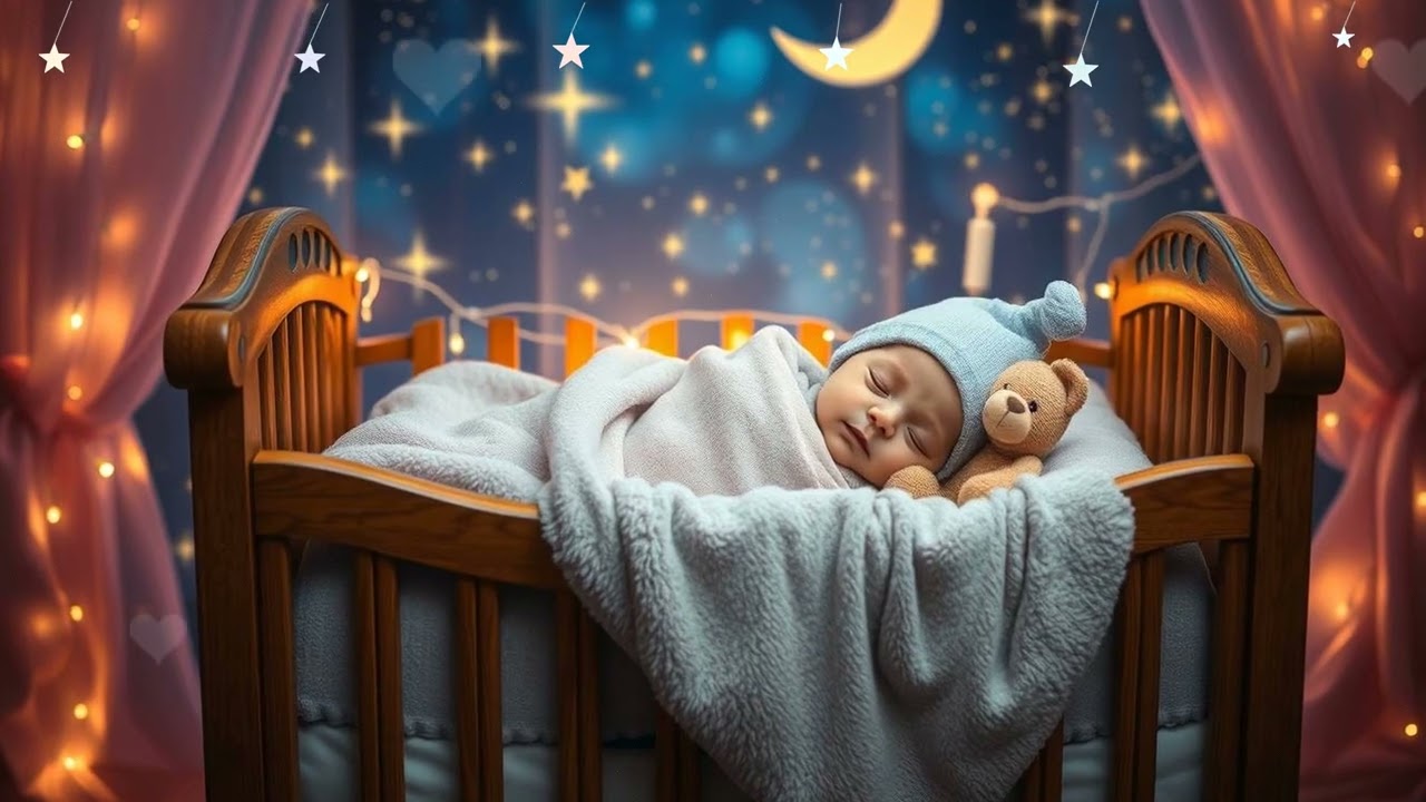 🌙 Soft Rain Lullaby 🌧️ Baby Sleep Music for Deep, Peaceful Dreams 💤