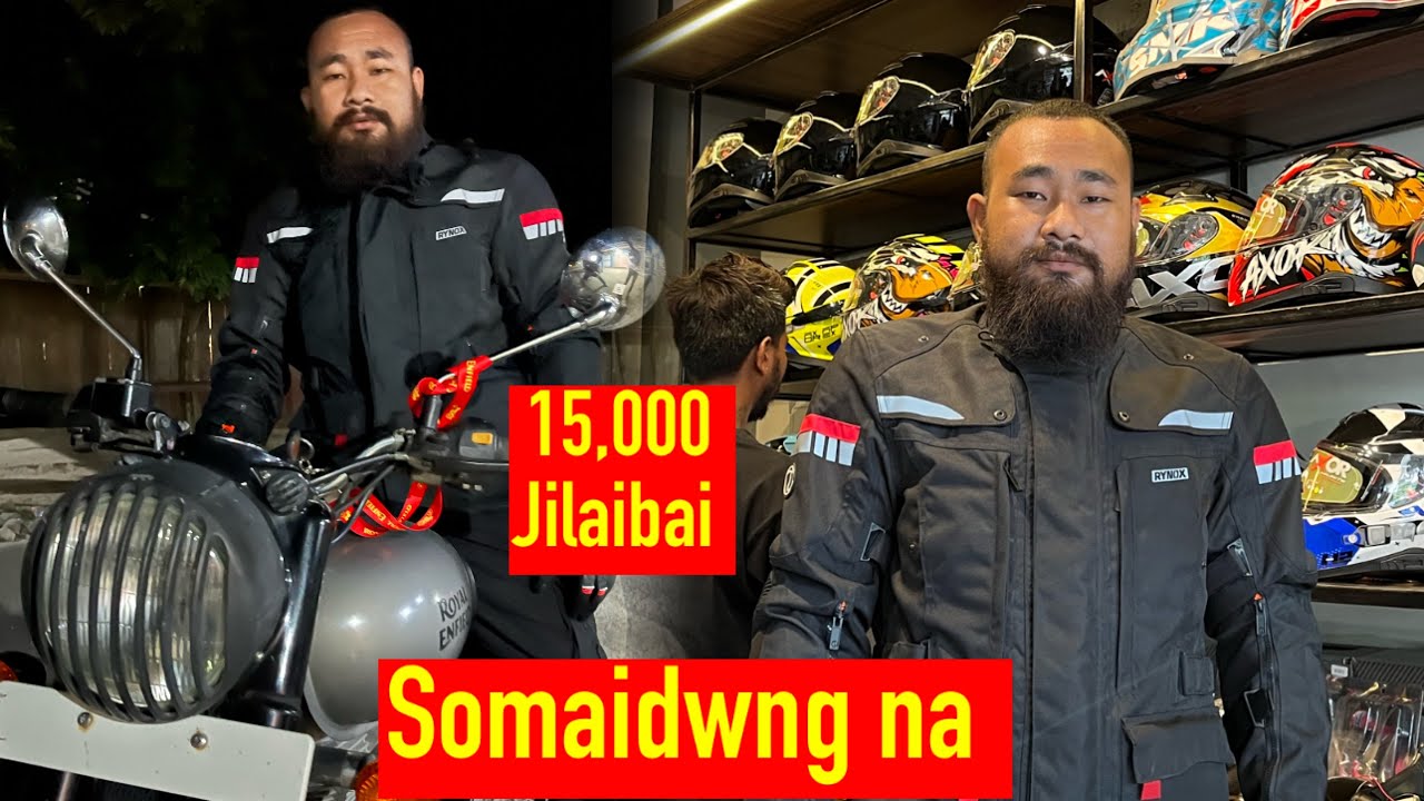 Riding Jacket 15000 Jibra kabai dinwi // Meher Wary
