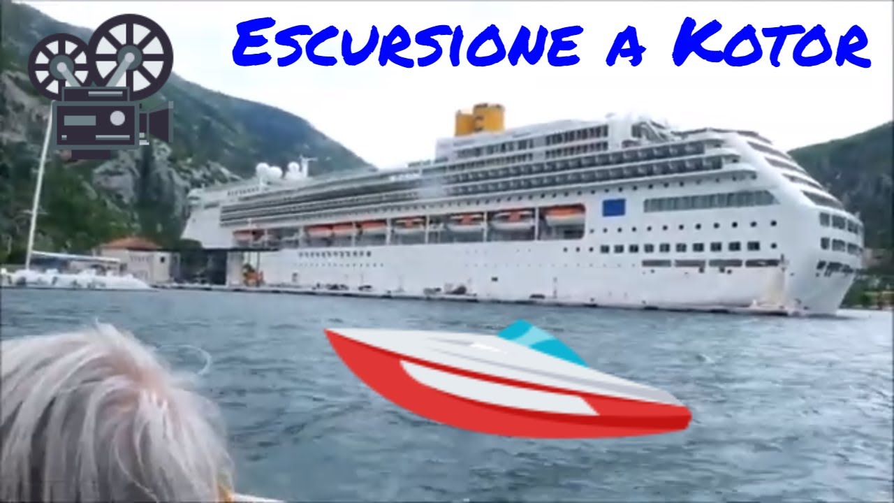 Costa Victoria nel Fiordo di Kotor - Escursione in barca veloce