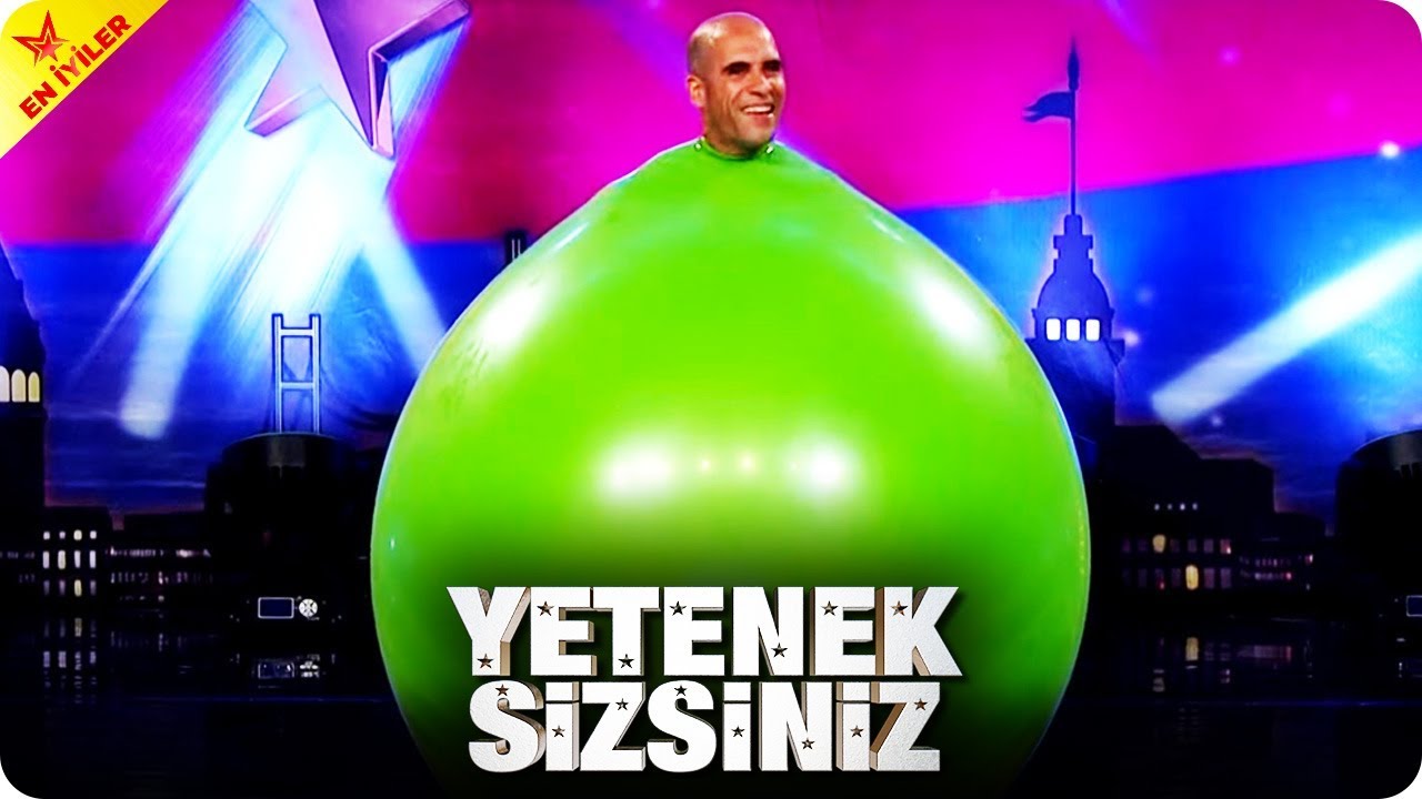 Balon Adam'dan İlginç Gösteri | Yetenek Sizsiniz Türkiye