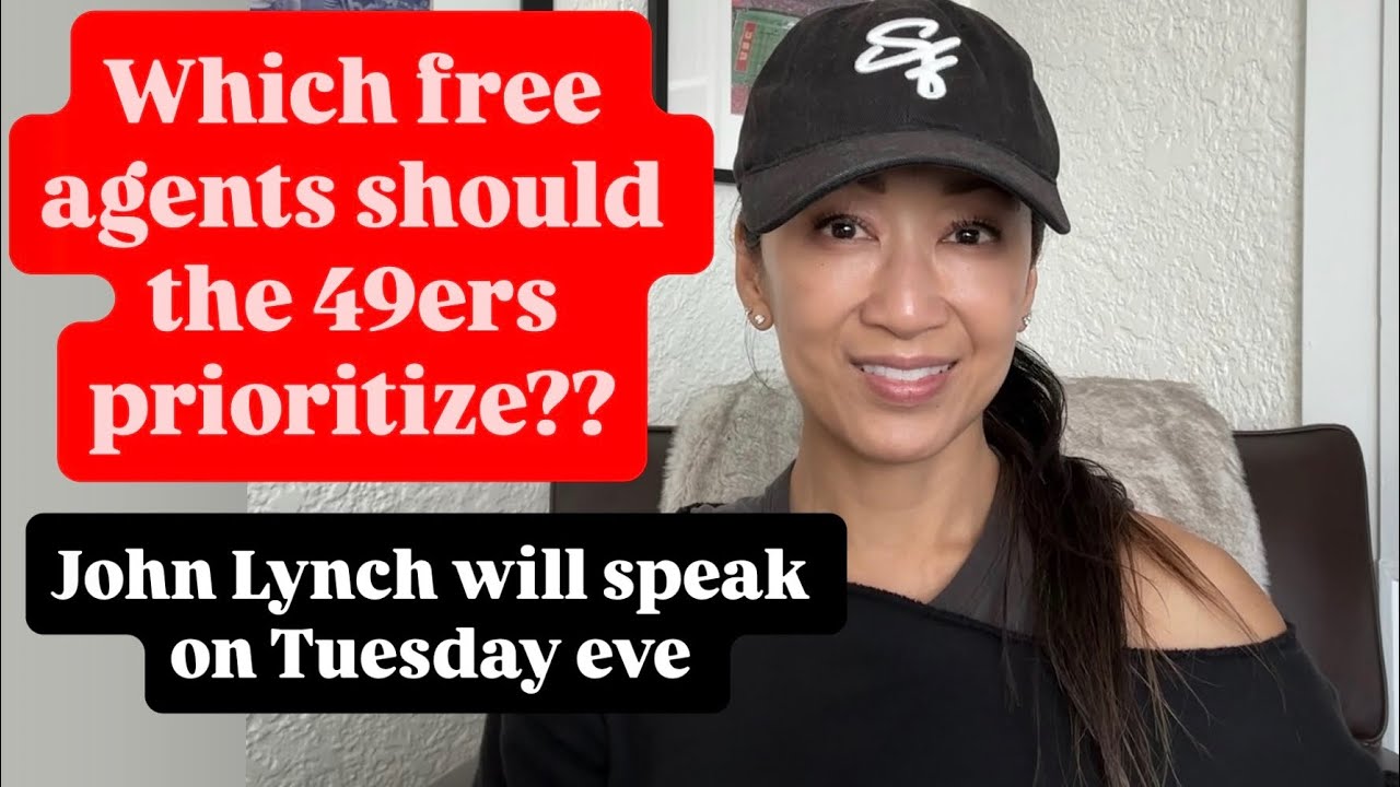 Which free agents should the 49ers prioritize?? We will be asking John Lynch at the NFL Combine