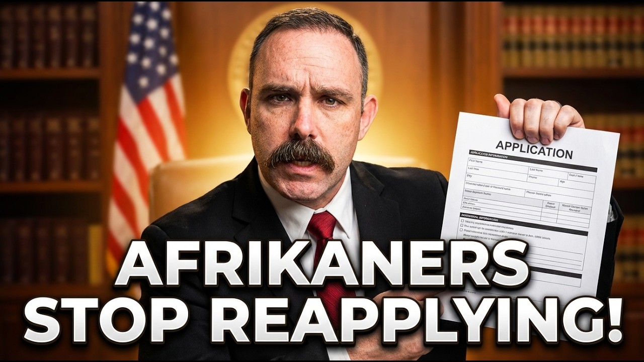 Afrikaners STOP Reapplying!