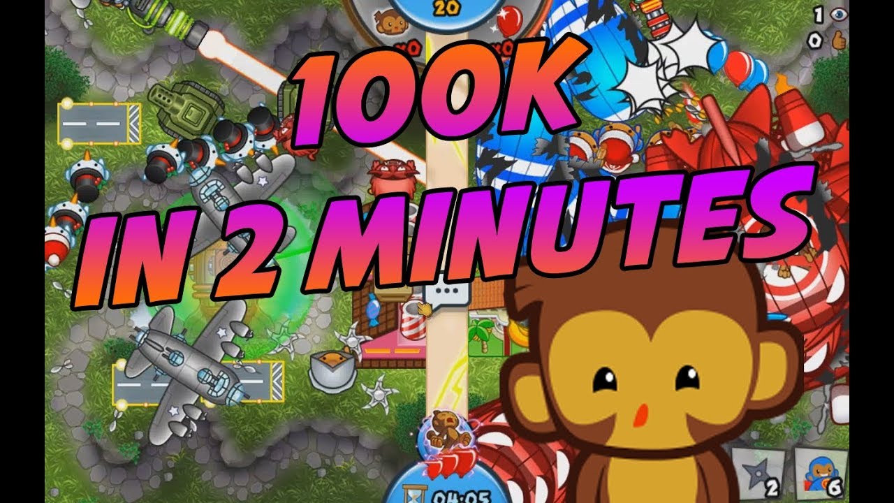 100K Medallions in TWO MINUTES! - Bloons TD Battles