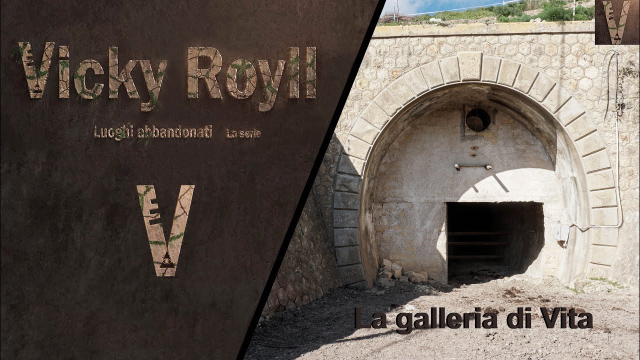 (Luoghi abbandonati) La galleria di Vita - Ex ferrovia Kaggera Salemi