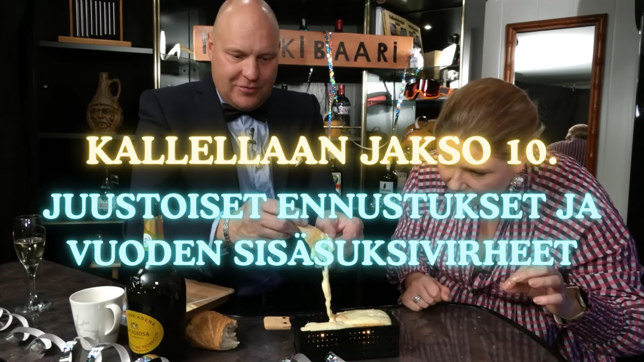 Kallellaan jakso 10. – Juustoisia ennustuksia ja  kuluneen vuoden sisäsuksivirheet