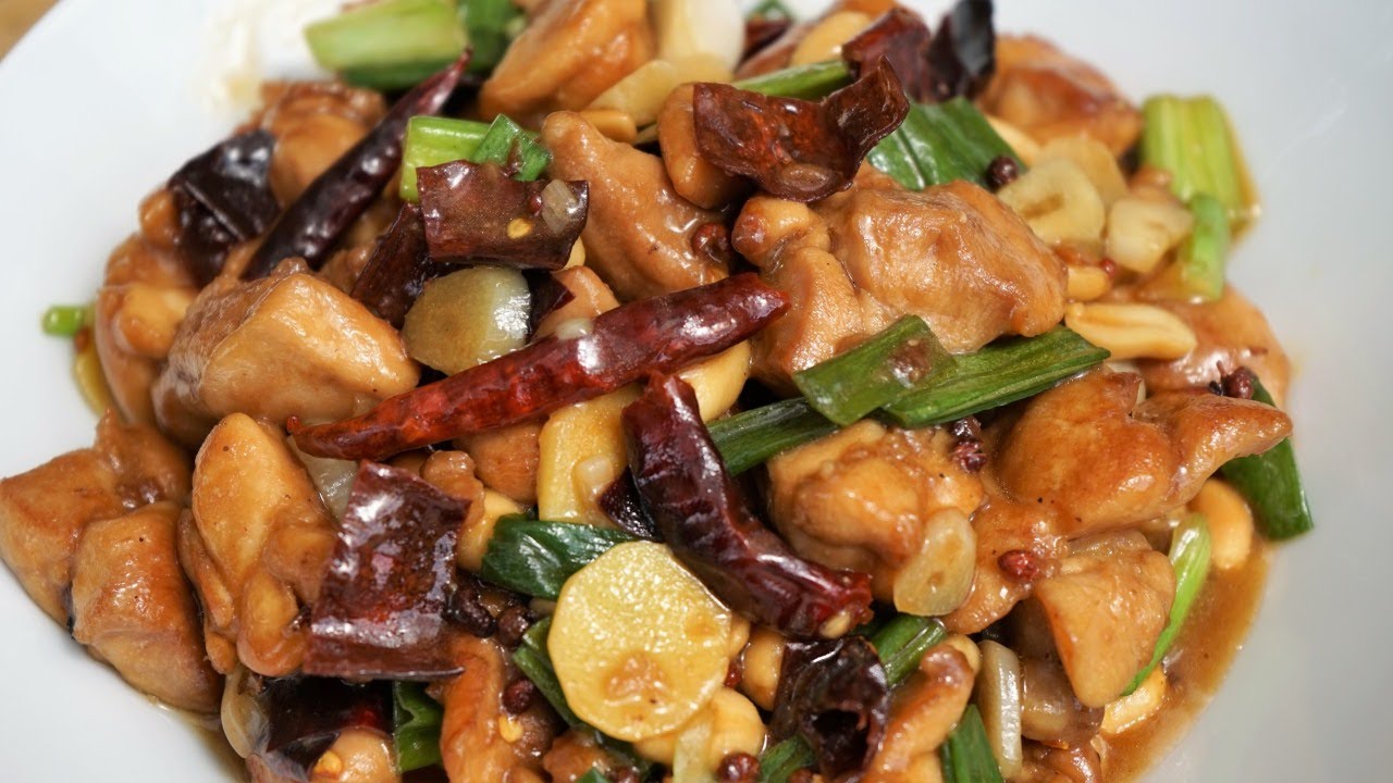Kung Pao Chicken : Flavored with Dry Hot Chilli and Sichuan Pepper - Morgane Recipes