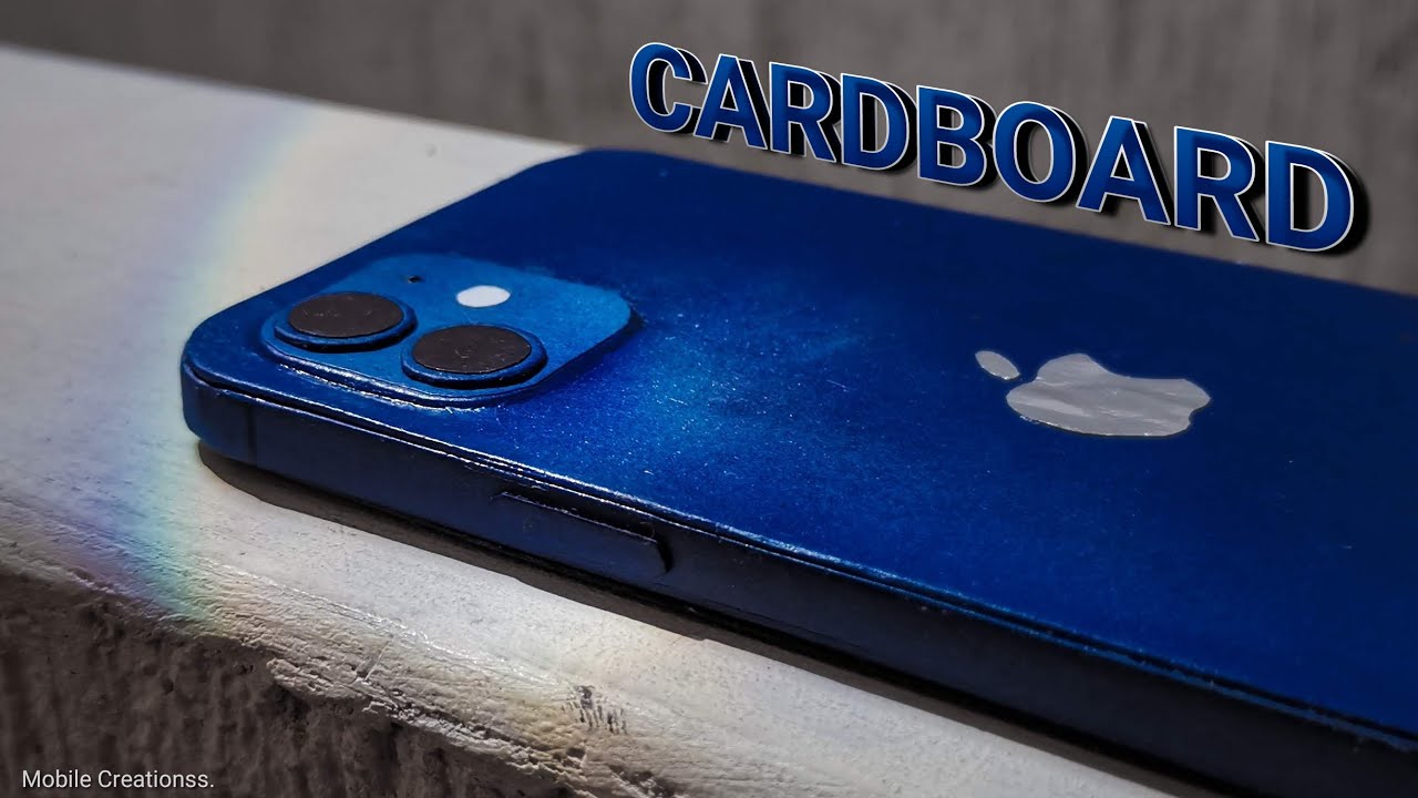 Как сделать iPhone 12 из картона