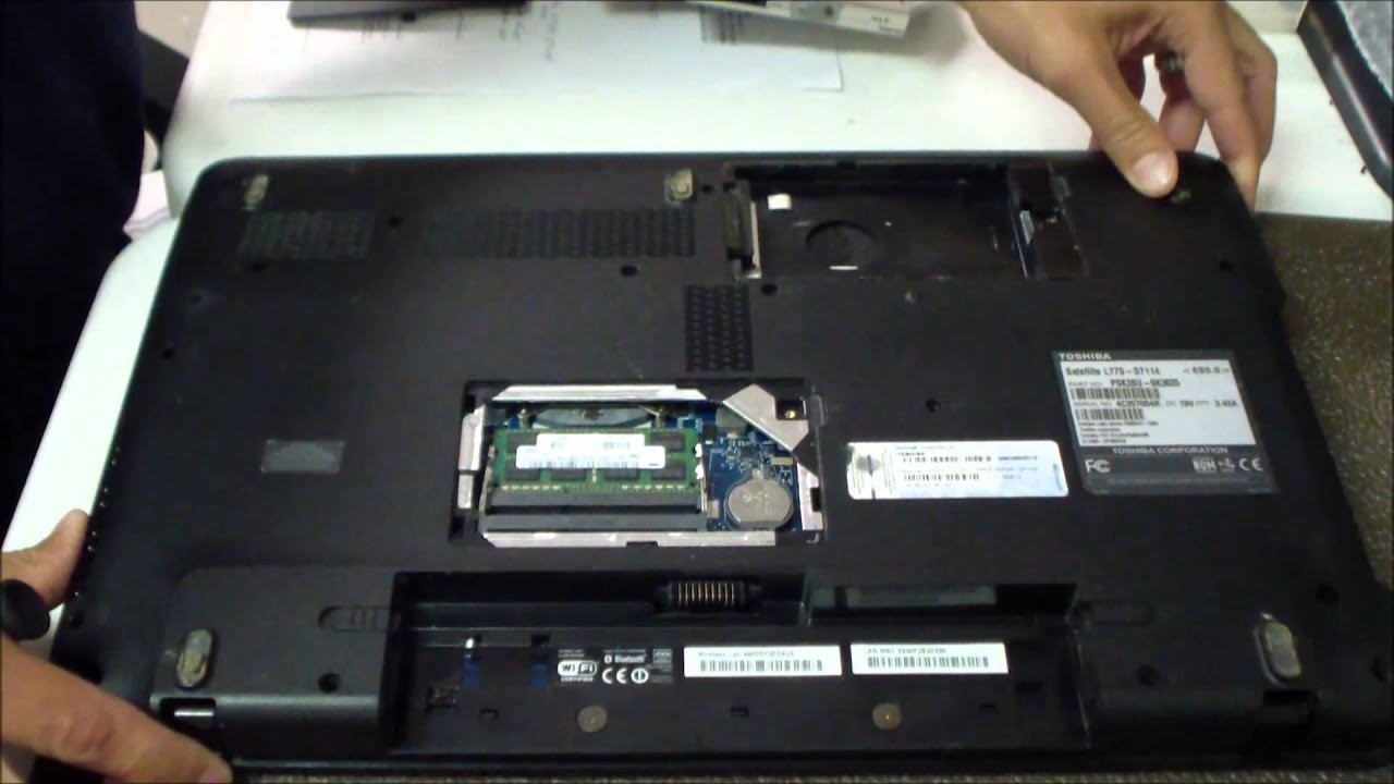 Toshiba L775 AC DC Power Jack Repair