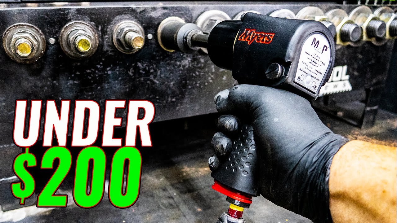 Менее 200 долларов! Обзор пневматического гайковерта - Myers MTS53371