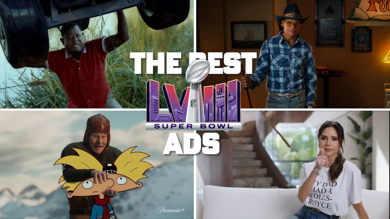 Watch all the BEST ads for Super Bowl LVIII I NFL I Fox Sports