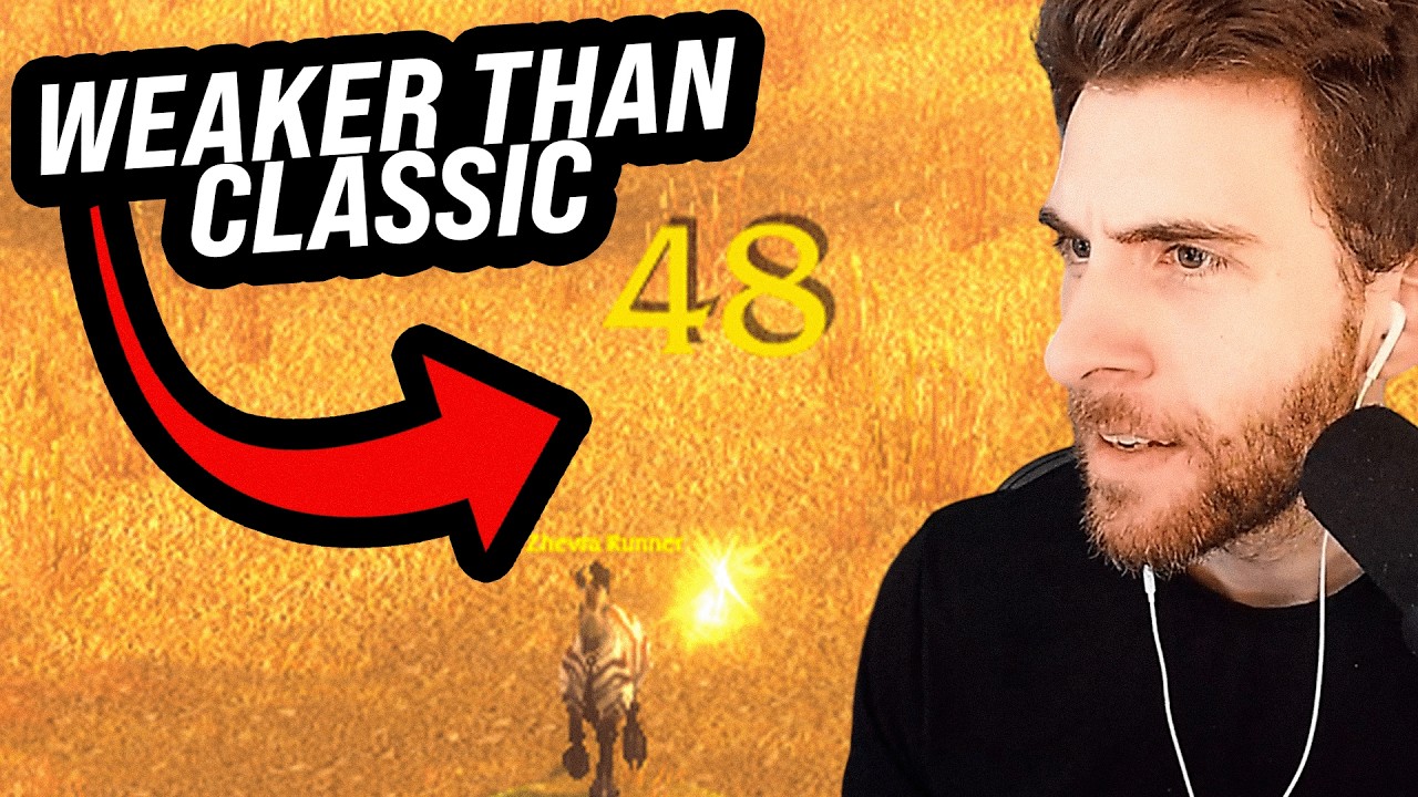 В WoW ваш класс навсегда слабее, чем в Classic.
