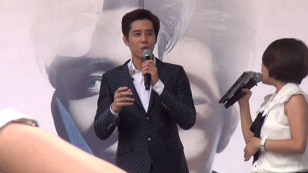 20141026胡宇威台北場簽唱會-出場演唱別說GoodBye