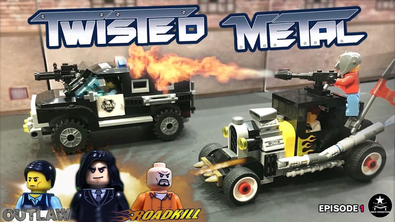 Twisted Metal 1 Lego Movie | The Dark Past | 2021 (Remastered)