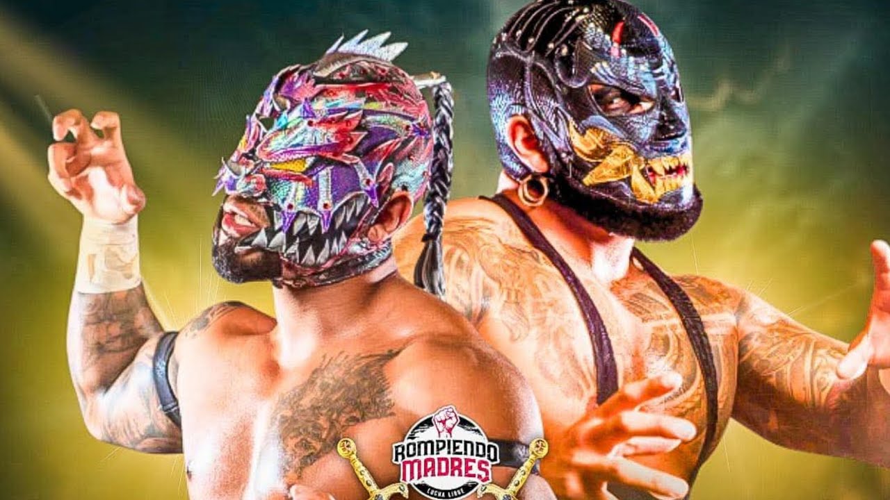 Alpha Wolf y Drag&oacute;n Bane vs Flamita y Galeno del Mal | Rompiendo M.