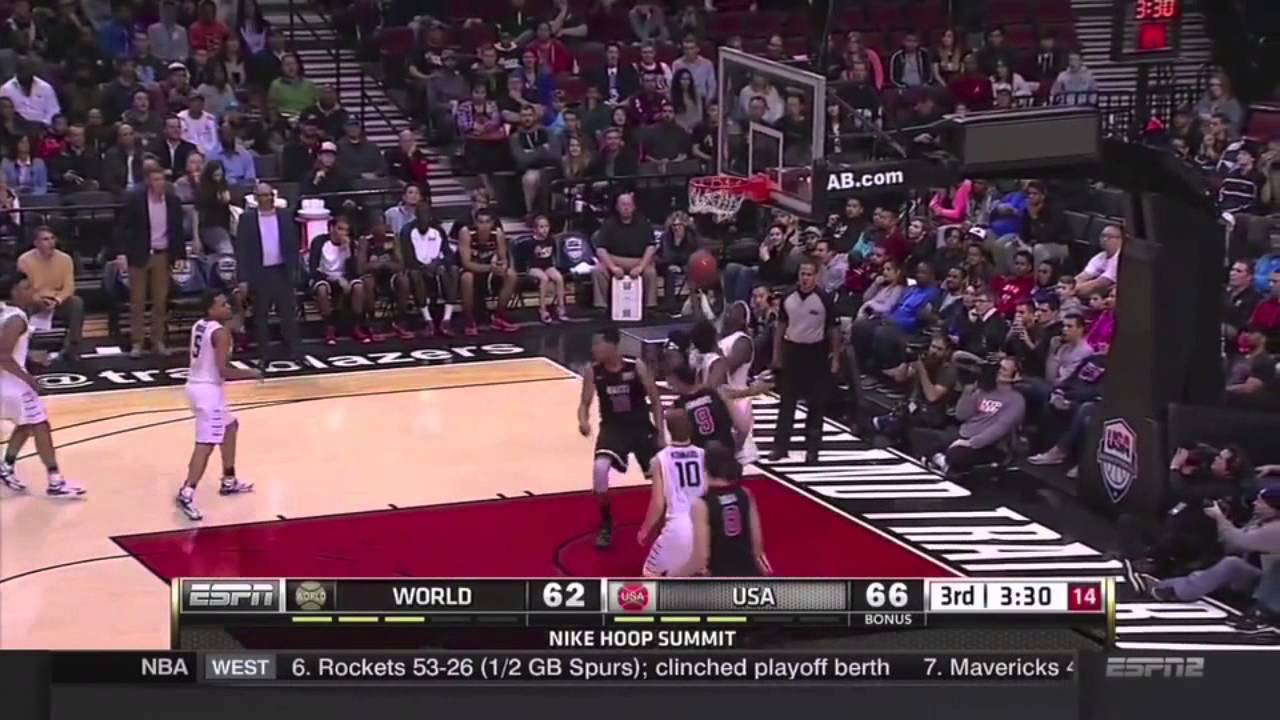 Ben Simmons - 2015 Nike Hoop Summit Highlights vs USA | 13 pts, 9 rbs, 9 asts