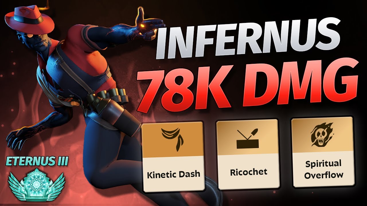 Infernus: GUN DAMAGE Build, Eternus Ranked Deadlock Replay