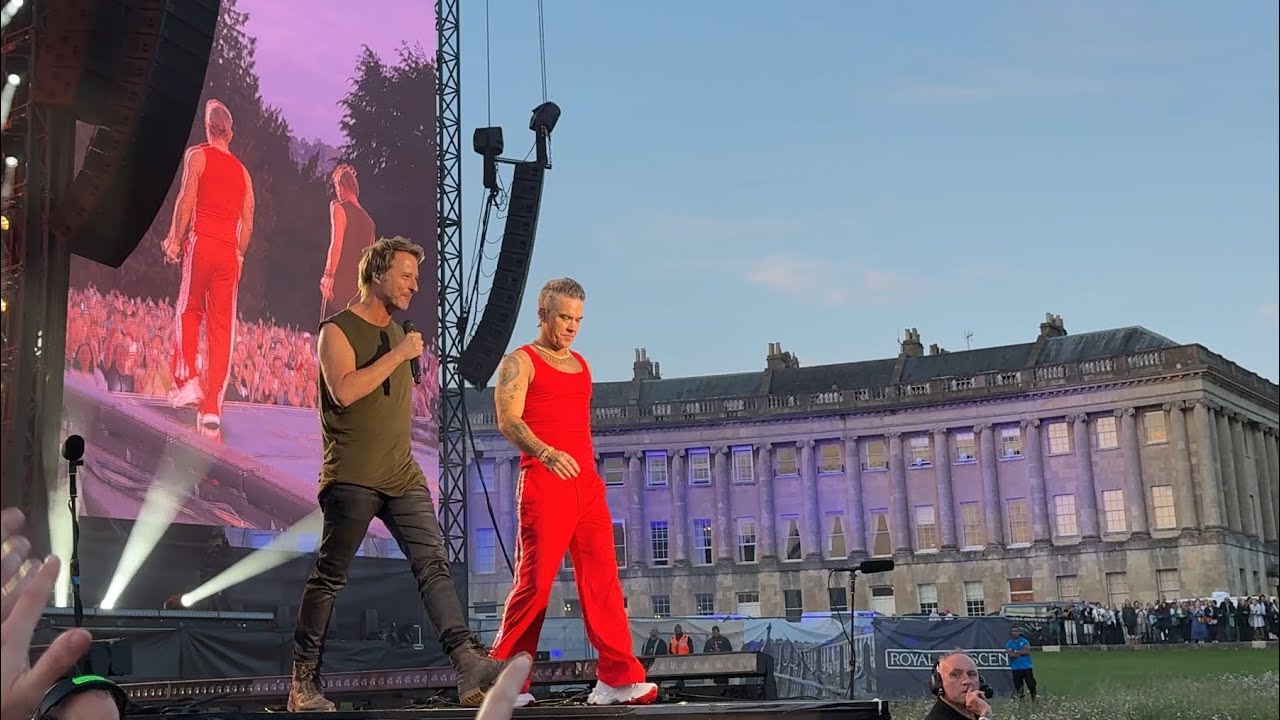 The One and Only (feat. Chesney Hawkes) - Robbie Williams - Royal Crescent, Bath, UK, June 14, 2025