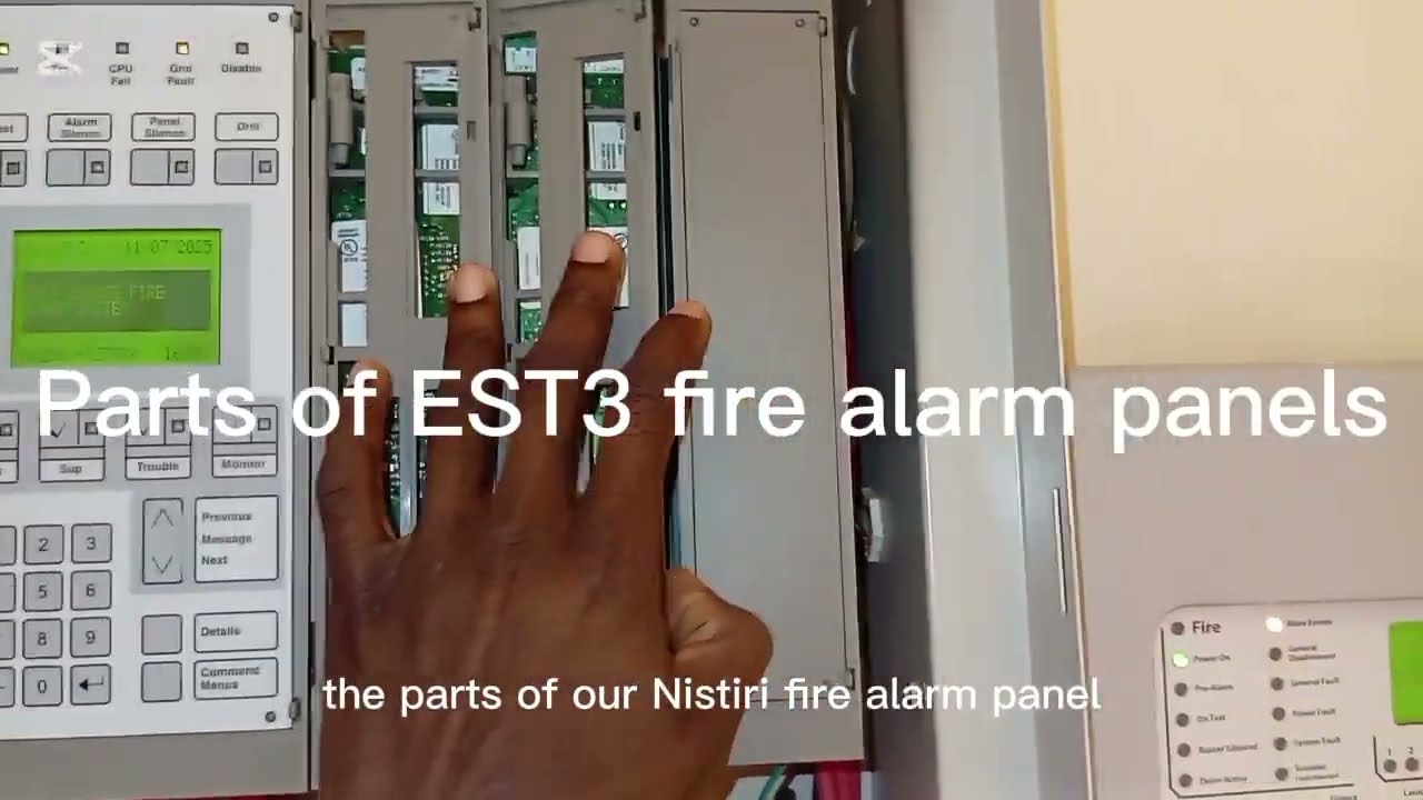 Edwards EST3 fire alarm system Training 001 